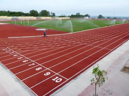 Đường chạy nhựa tổng hợp - Trung tâm Huấn luyện Thể thao Quốc Gia TPHCM tại Mũi Né - Bình Thuận